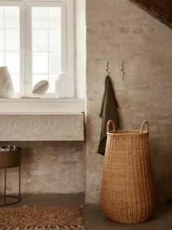 ferm LIVING Towels<Organic Bath Towel - Olive