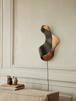ferm LIVING Wall Lamps<Oyster Wall Lamp - - UL Black