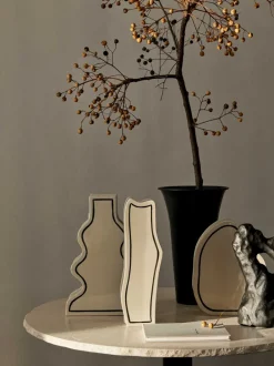 ferm LIVING Vases<Paste Vase - Rounded - Off-White