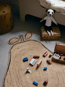 ferm LIVING Rugs<Pear Braided Jute Rug - Natural