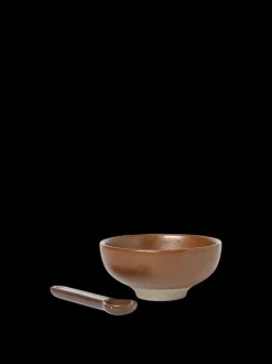 ferm LIVING Kitchen Tools And Utensils|Plates And Bowls<Petite Salt Set - Chocolate