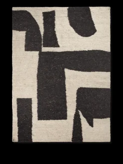 ferm LIVING Rectangular Rugs<Piece Rug - /Coffee - 200 x 300 cm Off-White