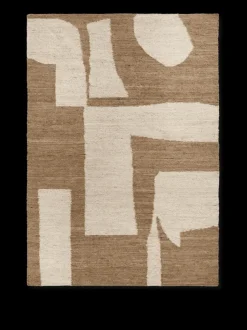 ferm LIVING Rectangular Rugs<Piece Rug - /Toffee - 200 x 300 cm Off-White