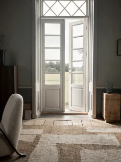 ferm LIVING Rectangular Rugs<Piece Rug - /Toffee - 200 x 300 cm Off-White