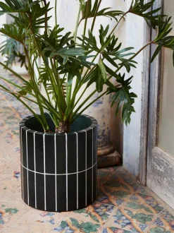 ferm LIVING Outdoor Pots|Plant Pots<Pillar Plant Pot - Dark Green