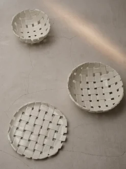 ferm LIVING Plates And Bowls<Plait Bowl - Ø30 - Off-White