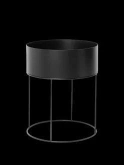 ferm LIVING Plant Box<Plant Box - Round - Black
