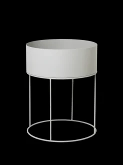 ferm LIVING Plant Box<Plant Box - Round - Light Grey