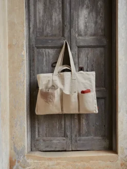 ferm LIVING Bags And Baskets<Pocket Weekend Bag - Off-White