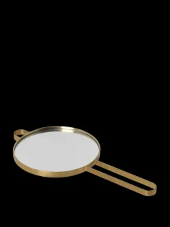 ferm LIVING Mirrors<Poise Hand Mirror - Brass
