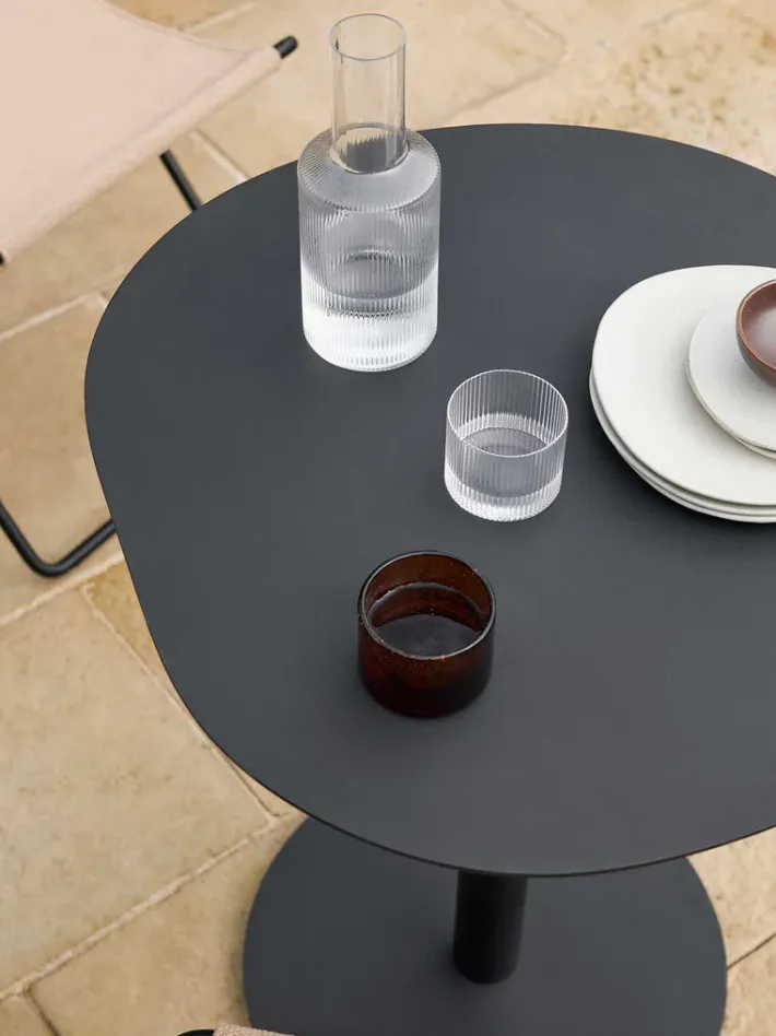 ferm LIVING Outdoor Tables|Tables<Pond Café Table - Black