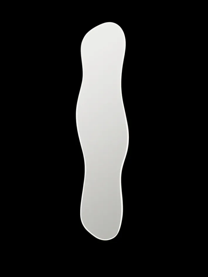 ferm LIVING Mirrors<Pond Mirror - Full Size - Dark Chrome