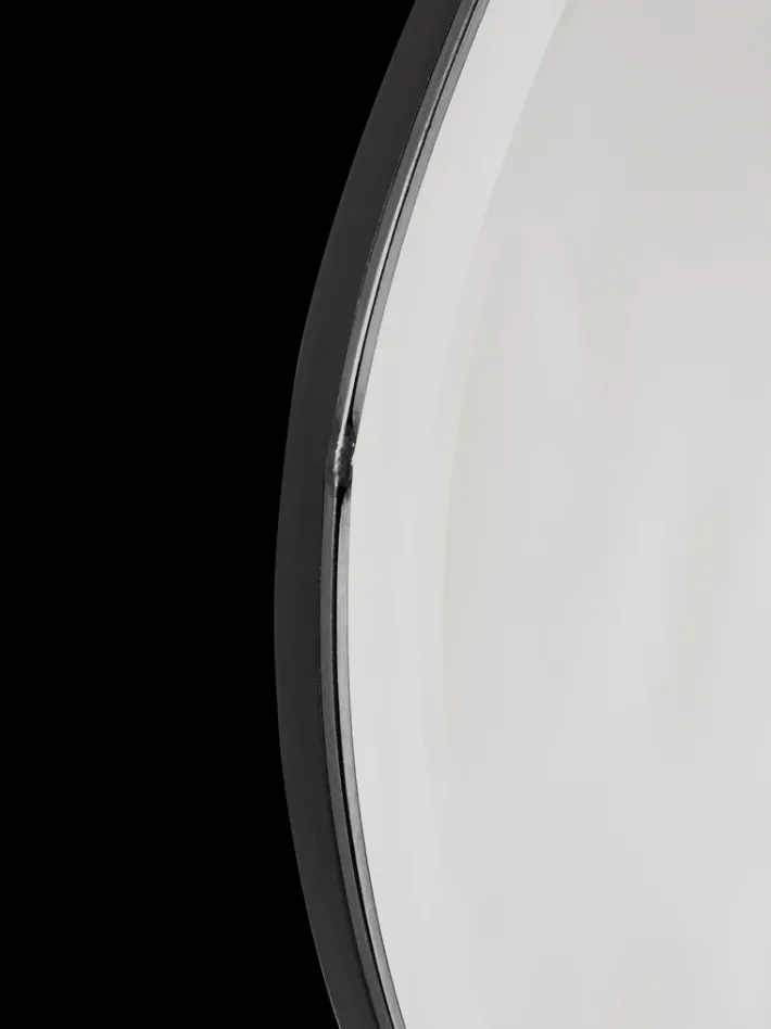 ferm LIVING Mirrors<Pond Mirror - Full Size - Dark Chrome