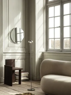 ferm LIVING Mirrors<Pond Mirror - Small - Dark Chrome