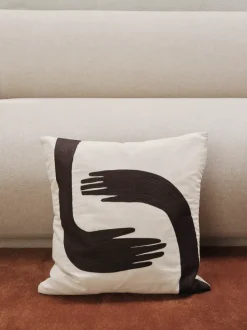 ferm LIVING Cushions<Pose Cushion - /Undyed Coffee