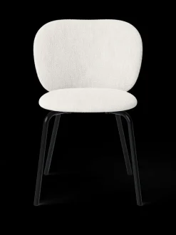 ferm LIVING Chairs And Benches<Rico Chair - Black - Bouclé - - US Off-White