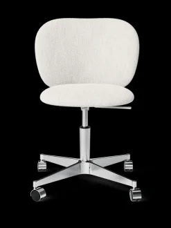 ferm LIVING Chairs And Benches<Rico Chair - Castors - Bouclé - - US Off-White