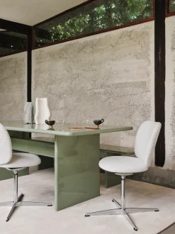 ferm LIVING Chairs And Benches<Rico Chair - Swivel - Soft Bouclé - Melange - US Off-White
