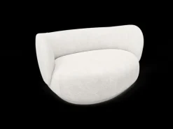 ferm LIVING Rico|Sofas And Daybeds<Rico Curve Left - Bouclé - - US Off-White