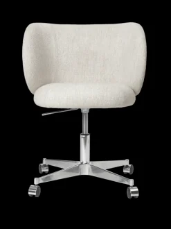 ferm LIVING Chairs And Benches<Rico Dining Chair - Castors - Bouclé - - US Off-White
