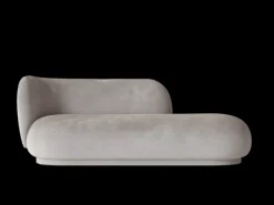 ferm LIVING Rico|Sofas And Daybeds<Rico Divan Left - Faded Velvet - - US Concrete