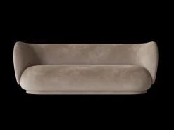 ferm LIVING Rico|Sofas And Daybeds<Rico Sofa 3 - Faded Velvet - - US Beige