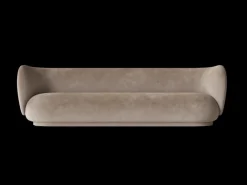ferm LIVING Rico|Sofas And Daybeds<Rico Sofa 4 - Faded Velvet - - US Beige