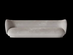 ferm LIVING Rico|Sofas And Daybeds<Rico Sofa 4 - Faded Velvet - - US Concrete