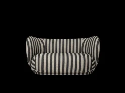 ferm LIVING Rico|Sofas And Daybeds<Rico Sofa 2 - Louisiana - Sand/Black - US Sand/Black