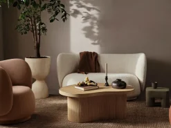 ferm LIVING Rico|Sofas And Daybeds<Rico Sofa 2 - Nordic Bouclé - - US Off-White