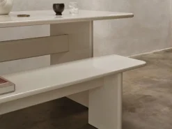 ferm LIVING Chairs And Benches<Rink Bench - Large - Eggshell