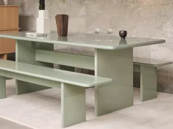 ferm LIVING Tables<Rink Dining Table - 240 x 90 - Tea Green