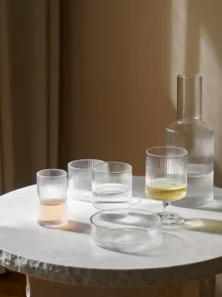 ferm LIVING Carafes<Ripple Carafe - Clear