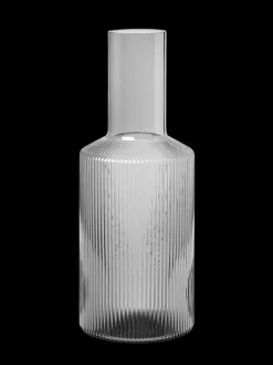 ferm LIVING Carafes<Ripple Carafe - Smoked Grey
