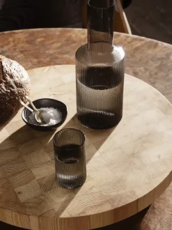 ferm LIVING Carafes|Glasses<Ripple Lid - Smoked Grey