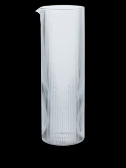 ferm LIVING Carafes<Ripple Water Jug - Clear