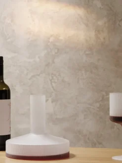 ferm LIVING Carafes<Ripple Wine Carafe - Frosted White