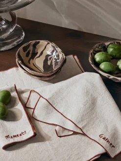 ferm LIVING Plates And Bowls<Ryu Bowl - 15.5 - Sand/ Brown