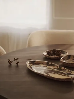ferm LIVING Plates And Bowls<Ryu Platter - 37 - Sand/ Brown