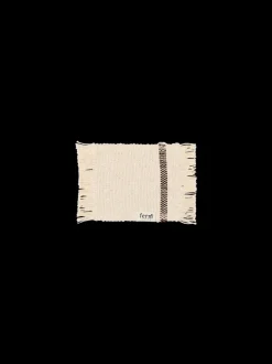 ferm LIVING Kitchen Textiles<Savor Coasters - Set of 4 - Off-white/ Chocolate