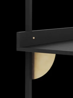 ferm LIVING Tables<Sector Desk - Ash/Brass Black
