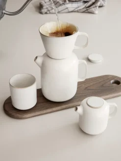ferm LIVING Carafes<Sekki Coffee Pot - Cream Off-White