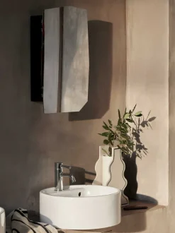 ferm LIVING Mirrors<Shard Mirror Cabinet - Black