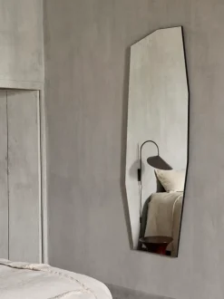 ferm LIVING Mirrors<Shard Mirror - Full Size - Black