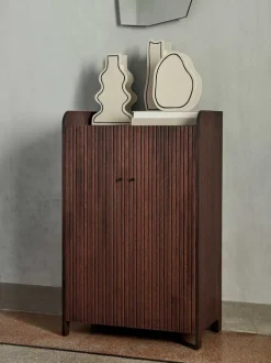 ferm LIVING Storage And Shelves<Sill Cupboard - Low - Dark Stained Oak