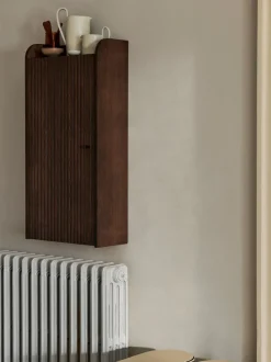 ferm LIVING Furniture|Storage And Shelves<Sill Wall Cabinet - Dark Stained Oak