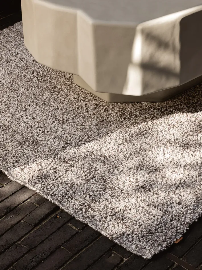 ferm LIVING Outdoor Textiles|Rectangular Rugs<Slub Bouclé Rug - Charcoal