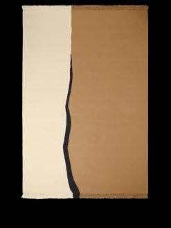 ferm LIVING Rectangular Rugs<Soil Kelim Rug - Dark Sand/Off-white - 200 x 300 cm Light Beige