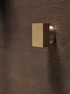 ferm LIVING Hooks And Holders<Square Hook - Large - Brass