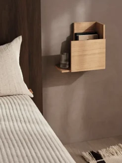 ferm LIVING Storage And Shelves<Stagger Shelf - Square - Oiled Oak